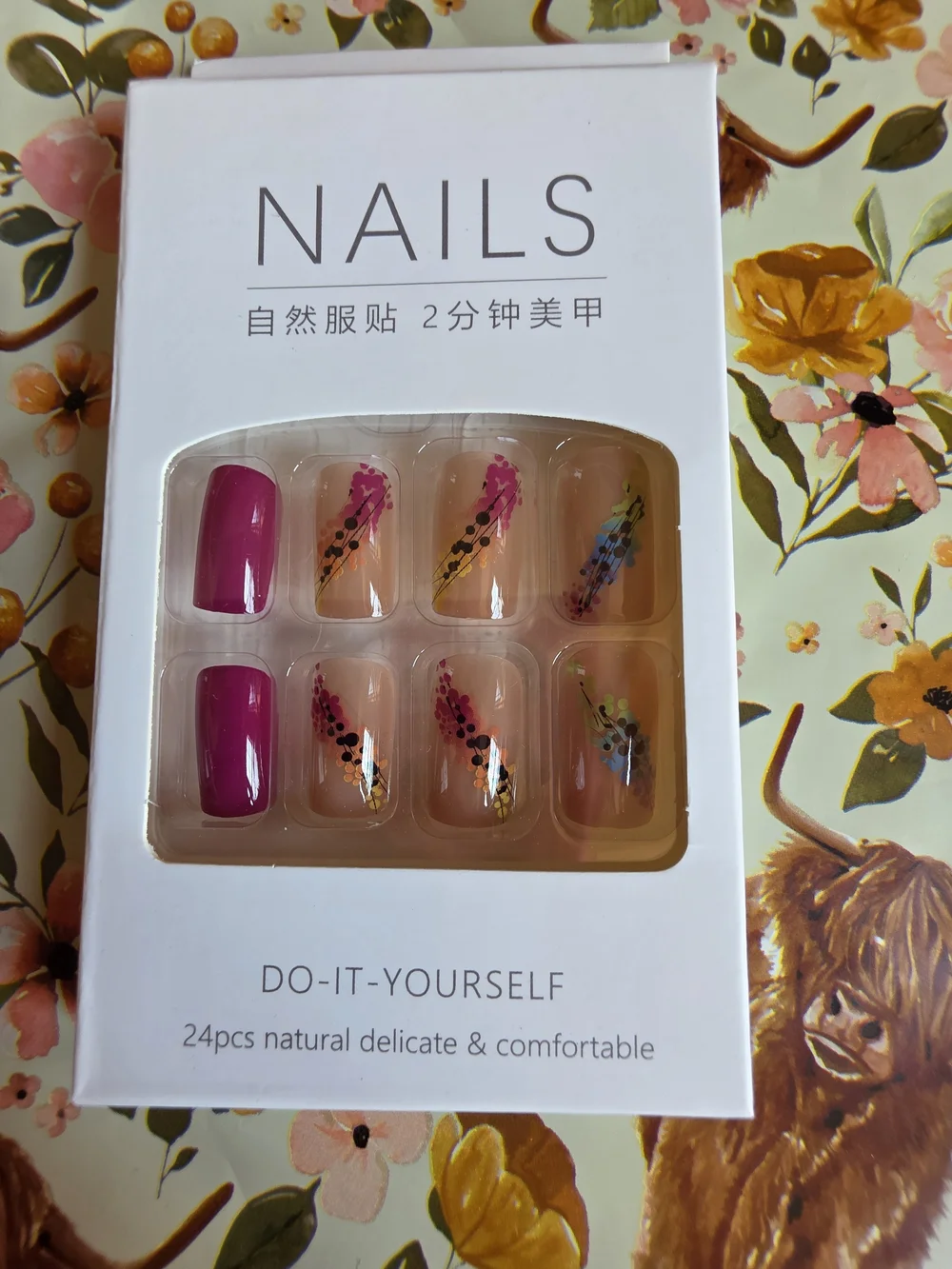 DIY Press-On Nails Set - 5 Sets